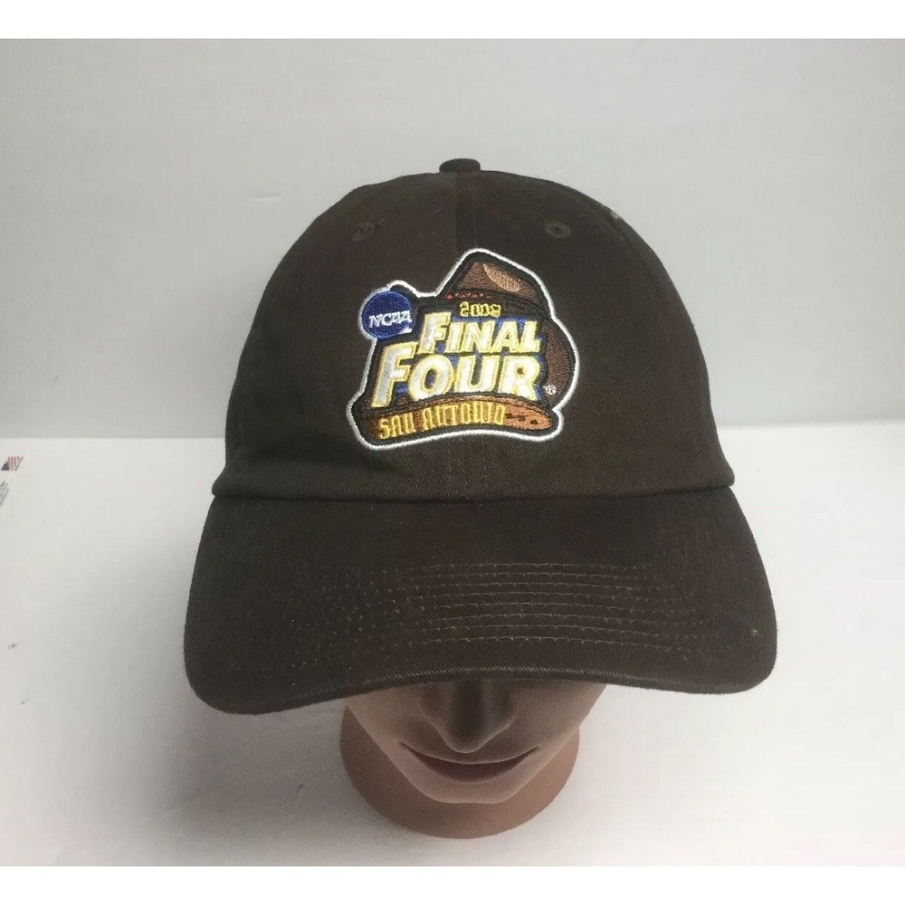 NCAA 2008 FINAL FOUR SAN ANTONIO Baseball Cap Basketball CBS Sports Hat Athletic